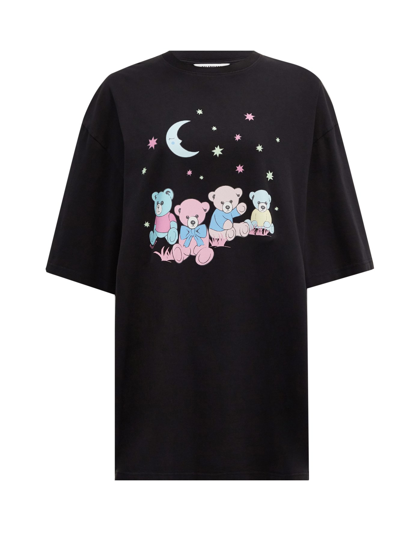 Love Bear-print cotton-jersey T-shirt 
