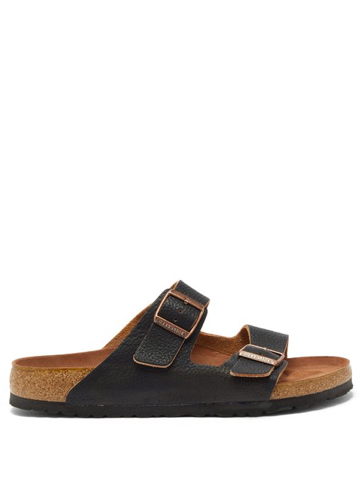 Arizona two-strap grained-leather 