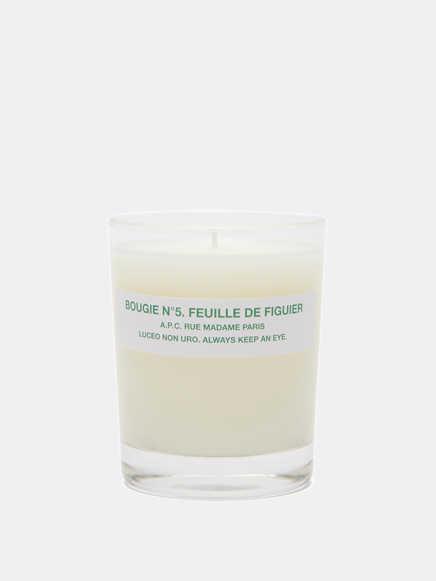 아페쎄 No.5 캔들 A.P.C. White No.5 fig tree leaf-scented candle