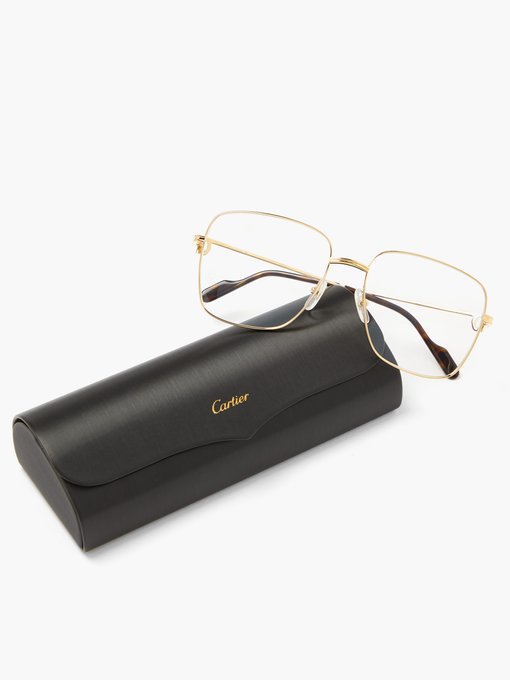 Square metal glasses | Cartier Eyewear 
