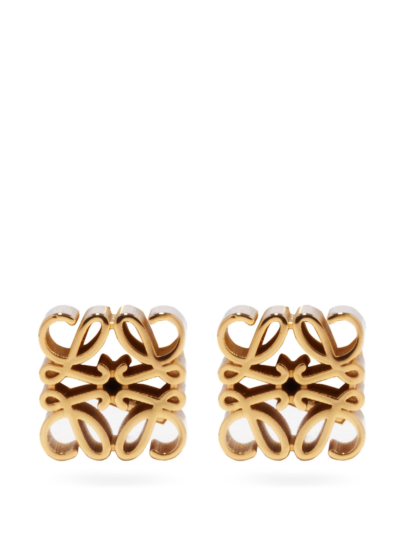 Anagram stud earrings | Loewe 