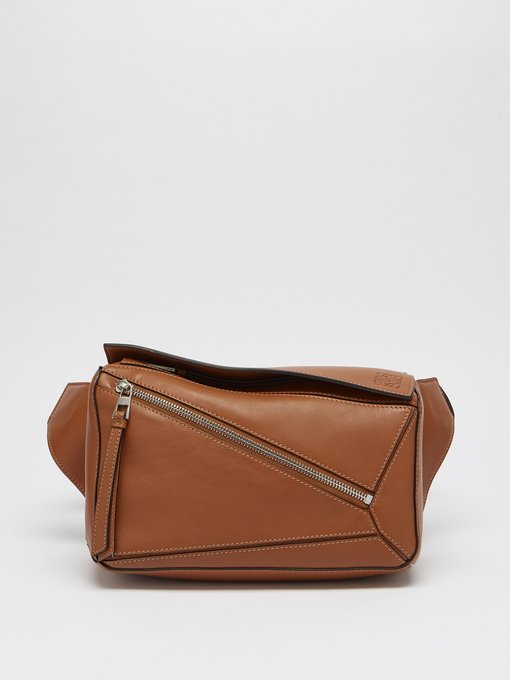 Puzzle leather belt bag | Loewe 
