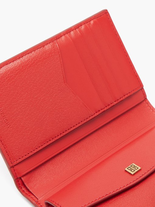 givenchy red wallet