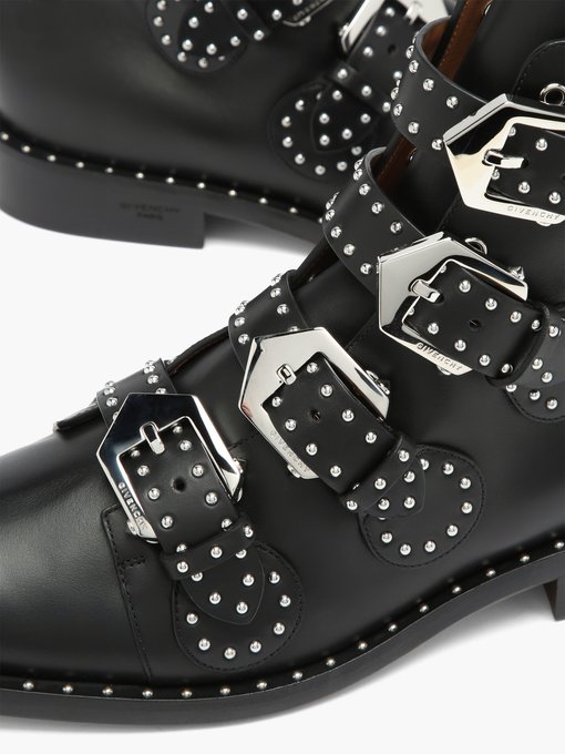 givenchy studded leather ankle boot