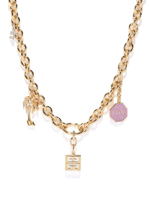 givenchy gold necklace