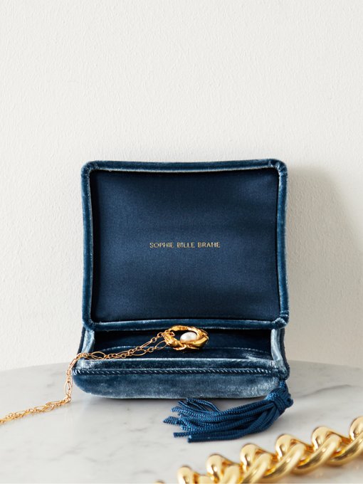 Small velvet jewellery box | Sophie Bille Brahe | MATCHESFASHION US