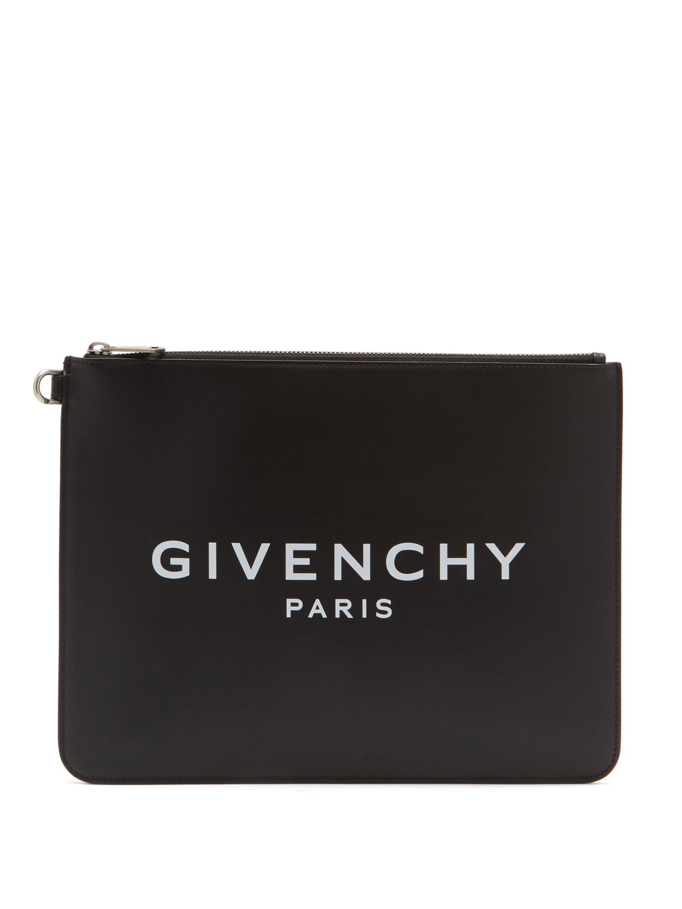 Logo-print leather pouch | Givenchy 