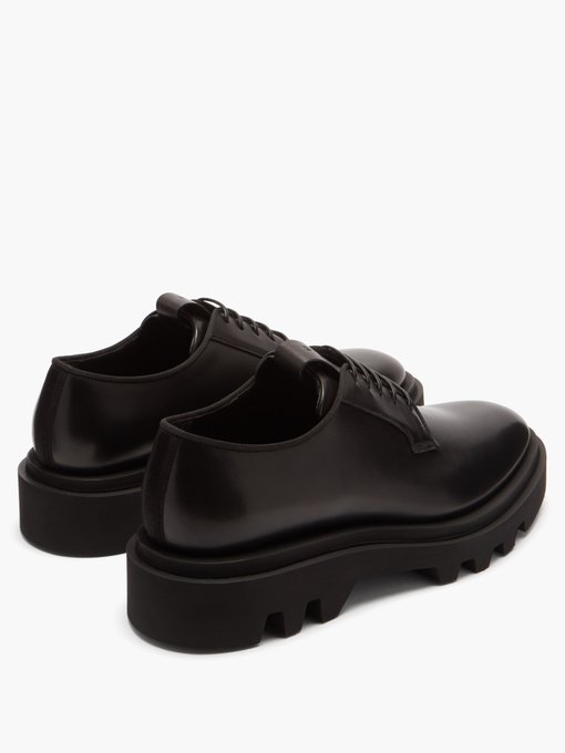 Chunky-sole leather Derby shoes | Givenchy | MATCHESFASHION UK
