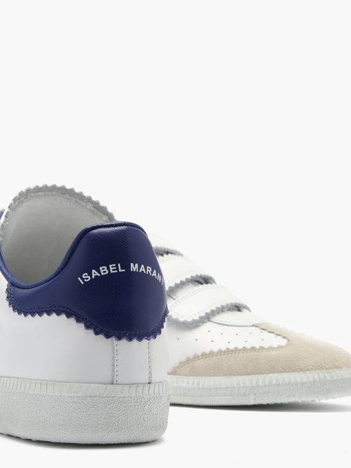 Beth leather and suede velcro trainers | Isabel Marant | MATCHESFASHION UK