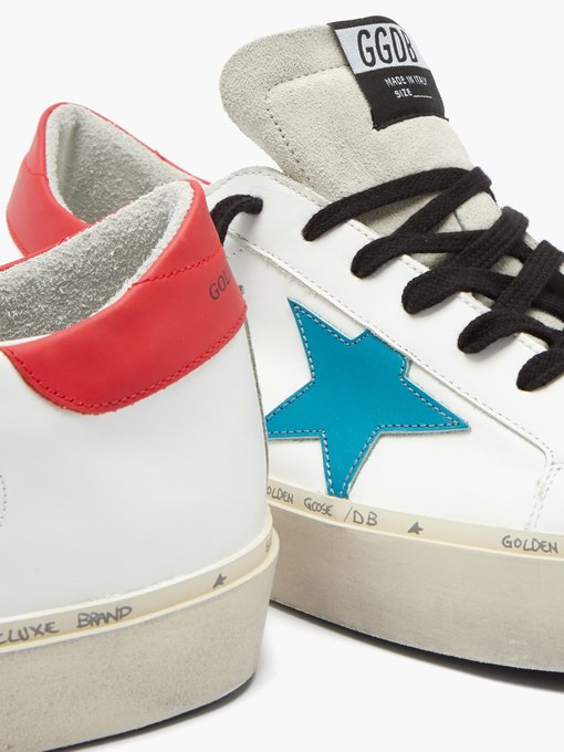 leather star trainers