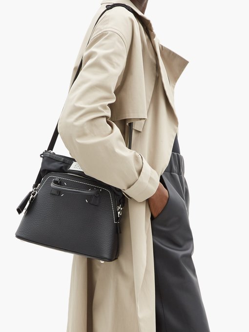 5AC small grained-leather cross-body bag | Maison Margiela ...