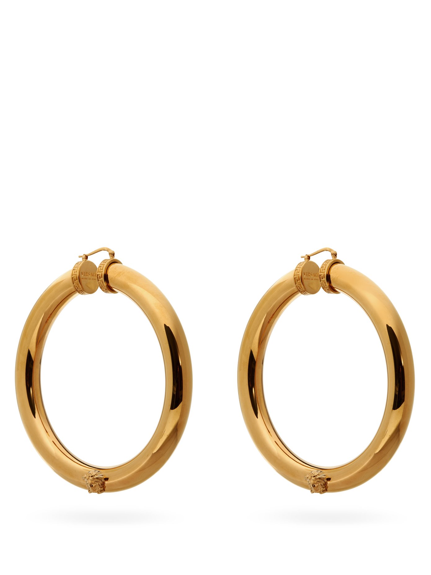versace earrings hoop