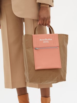 acne studios baker out medium tote