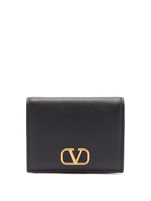 V-logo leather wallet | Valentino Garavani | MATCHESFASHION UK