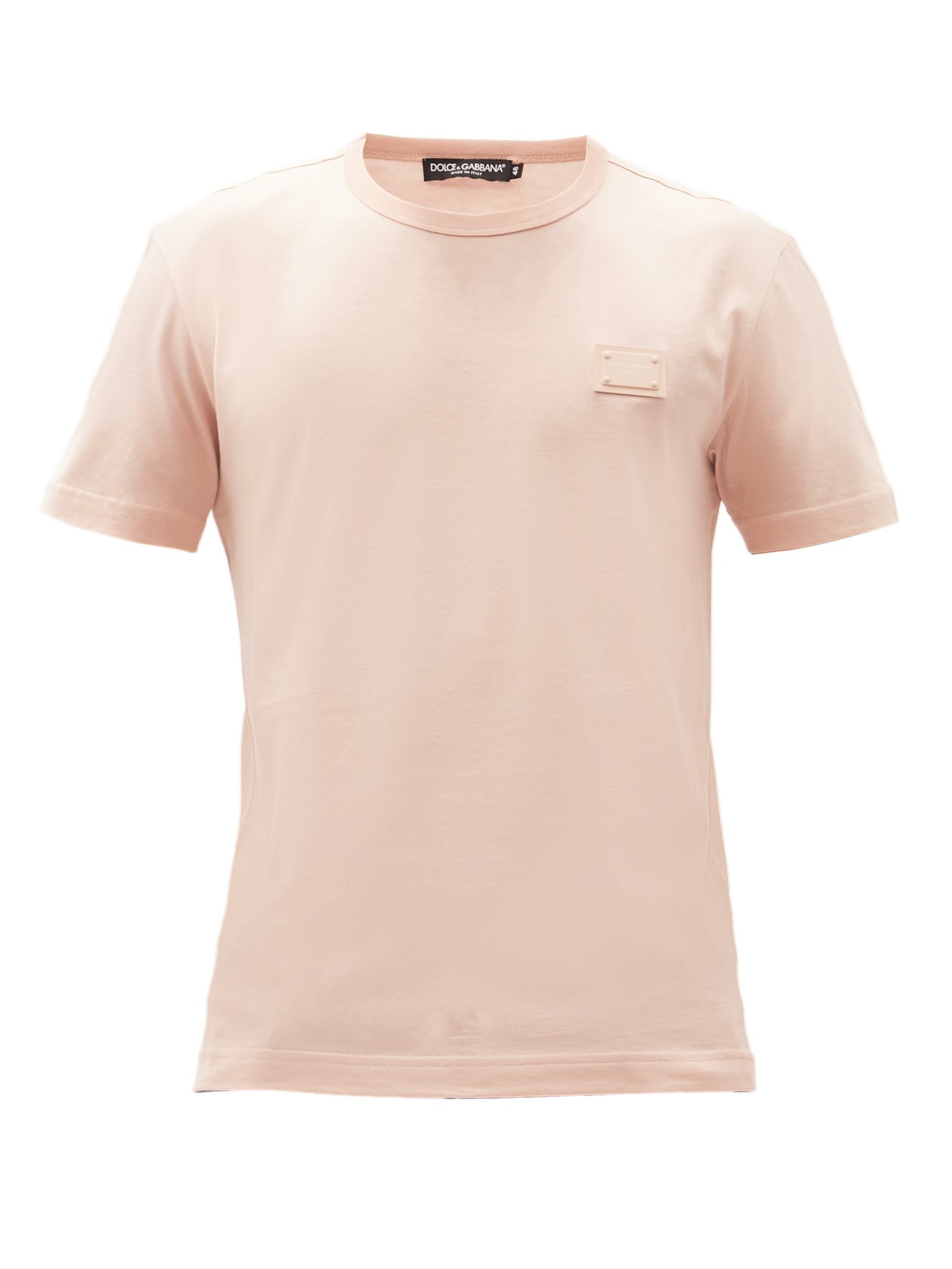dolce and gabbana pink t shirt