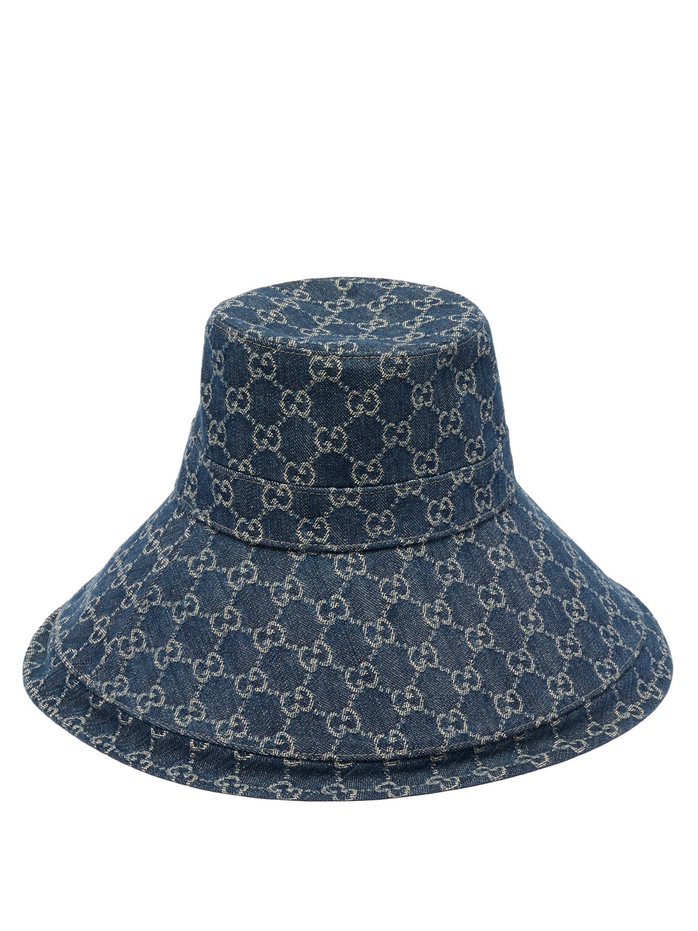GG-jacquard denim hat | Gucci 