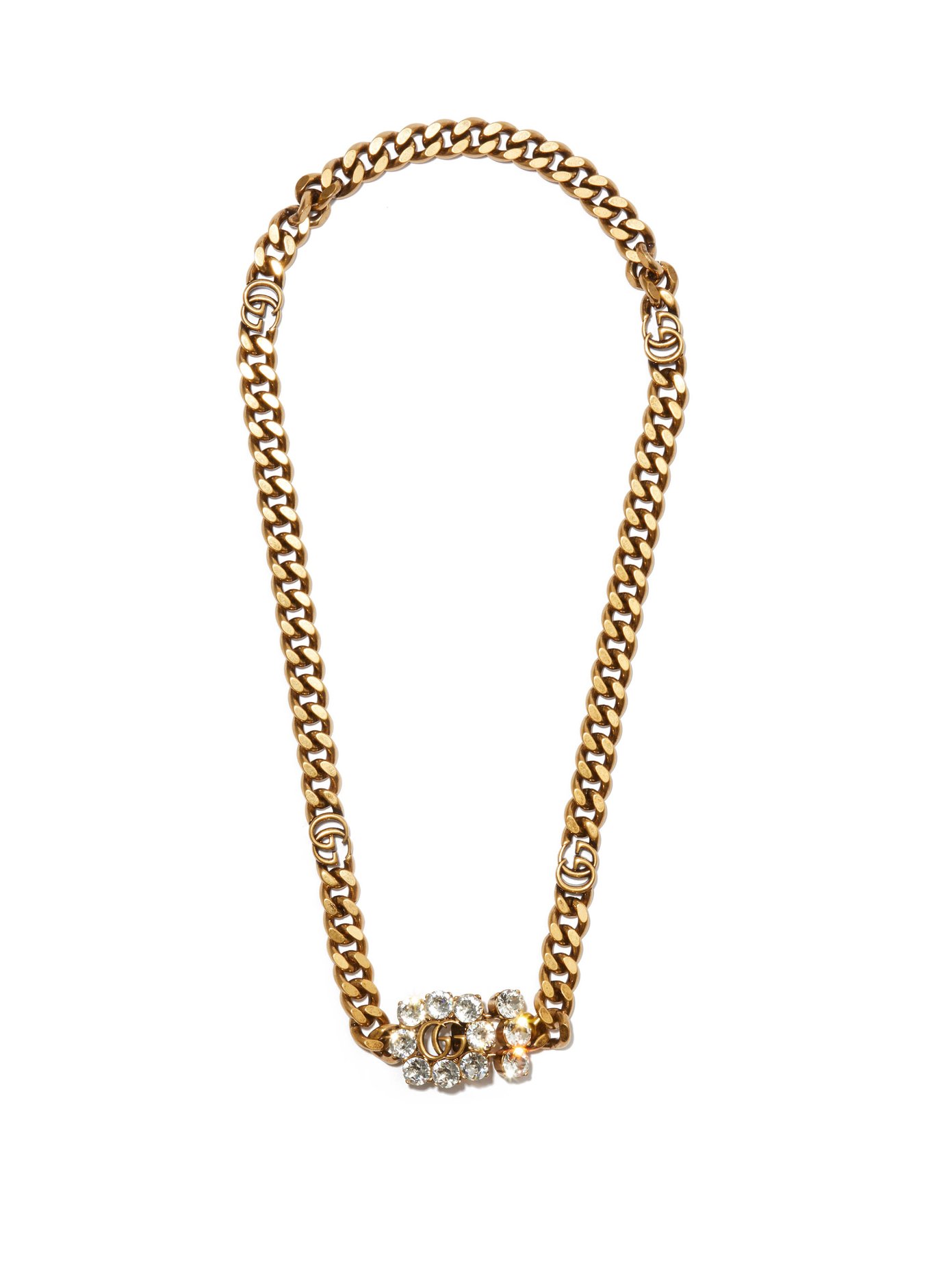 gucci chain link necklace