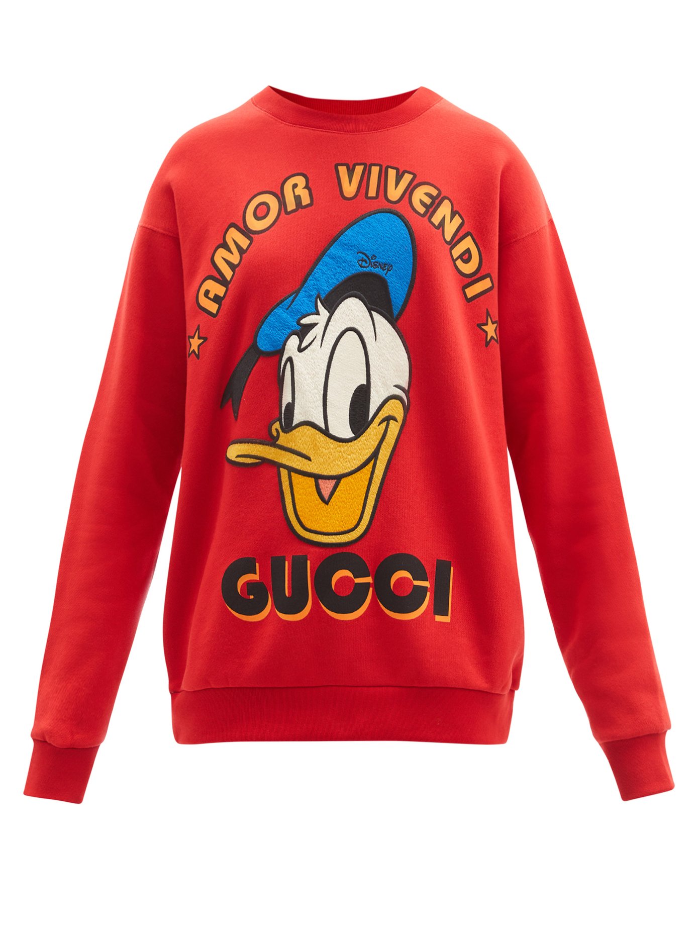 X Disney Donald Duck cotton sweatshirt 