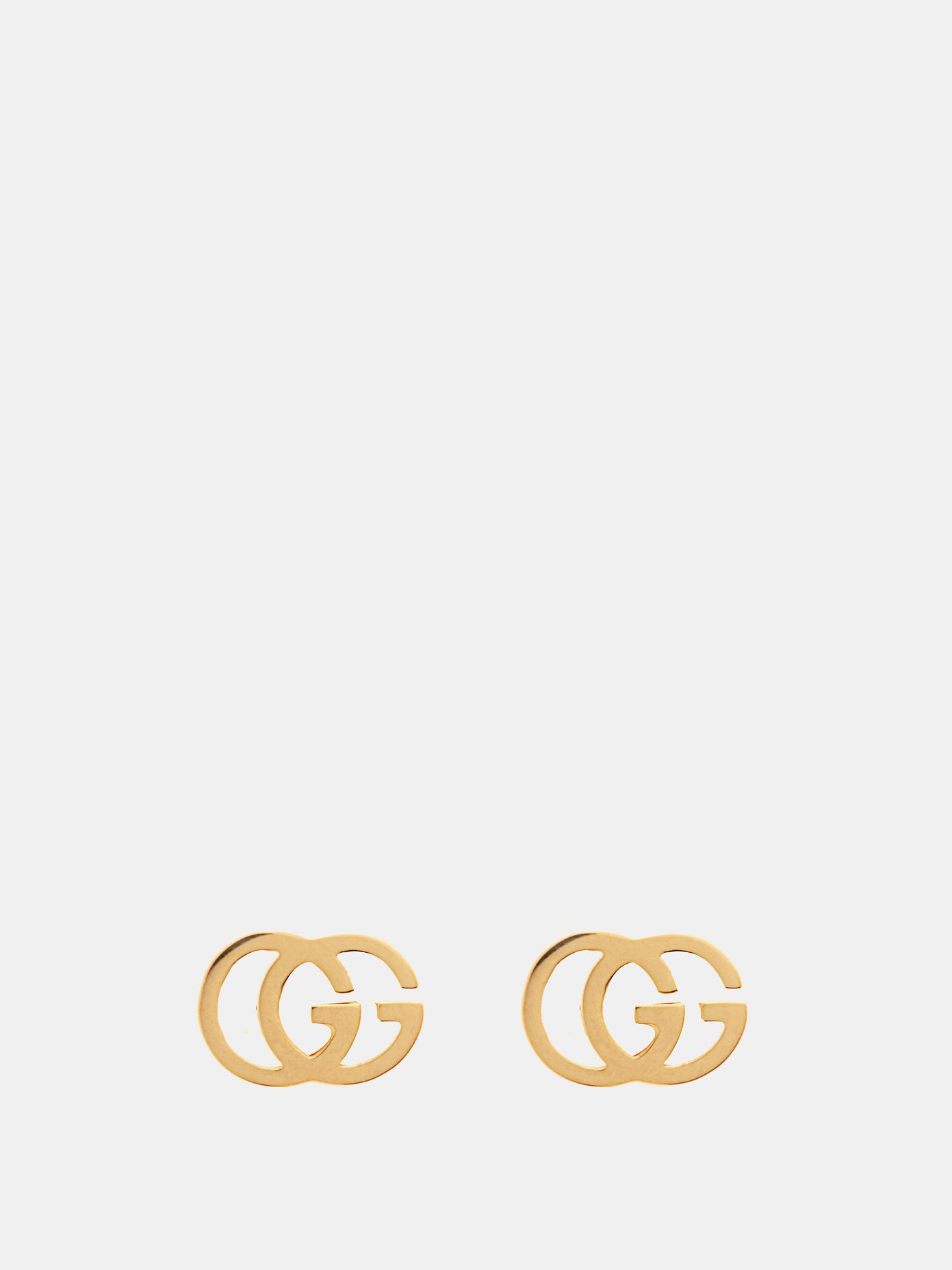 gucci logo earrings