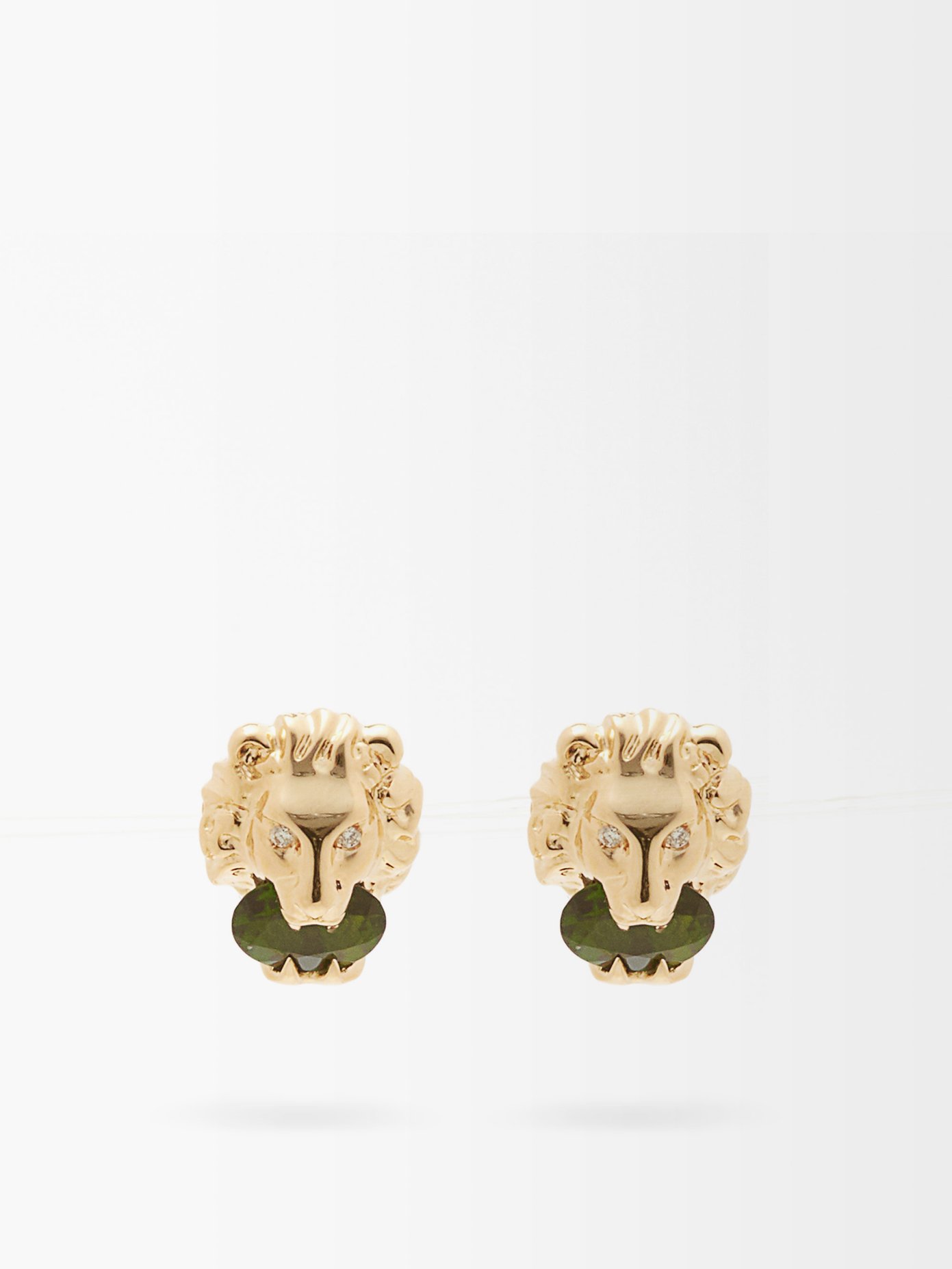 gucci 18k gold earrings