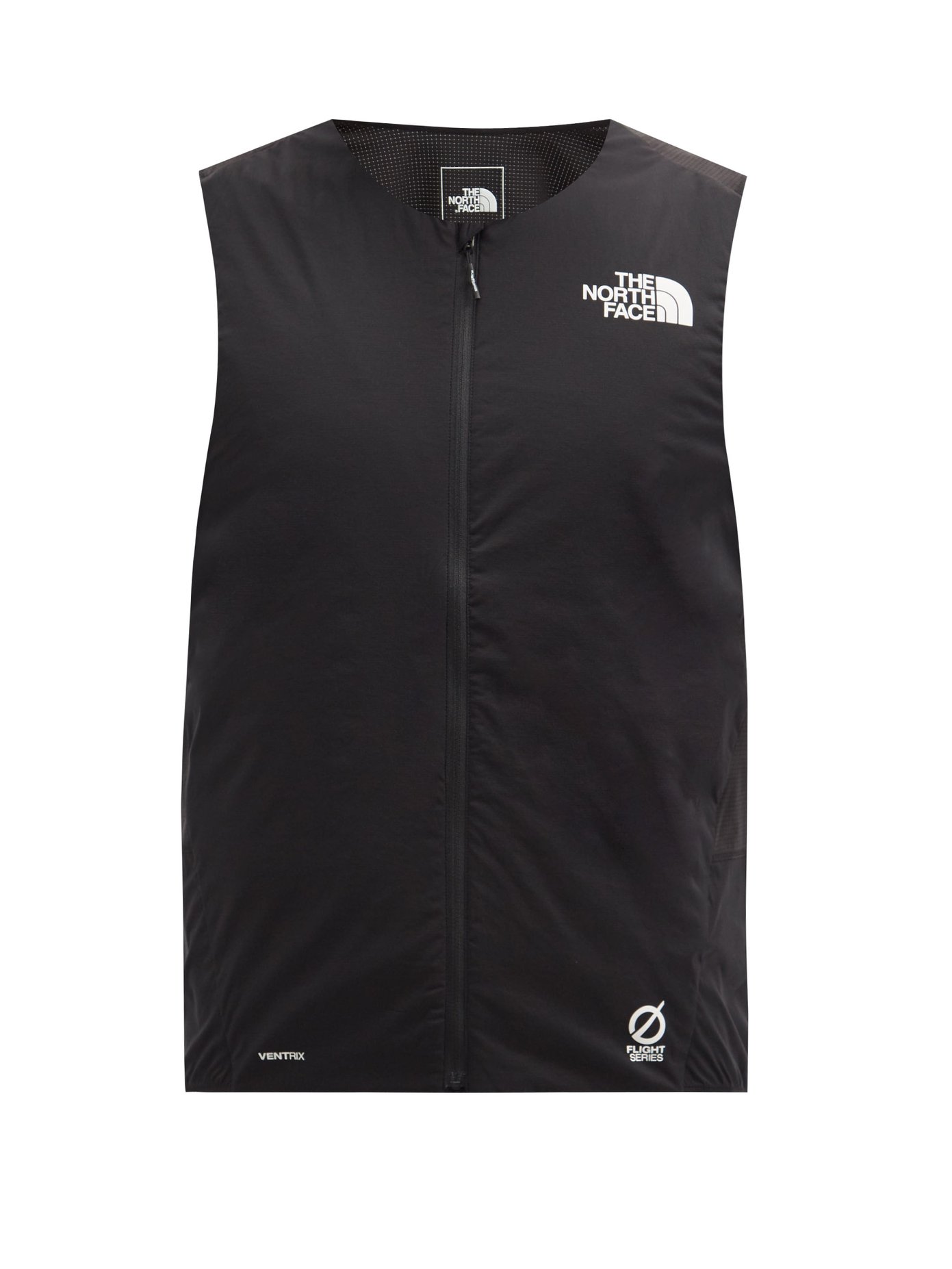 north face padded gilet