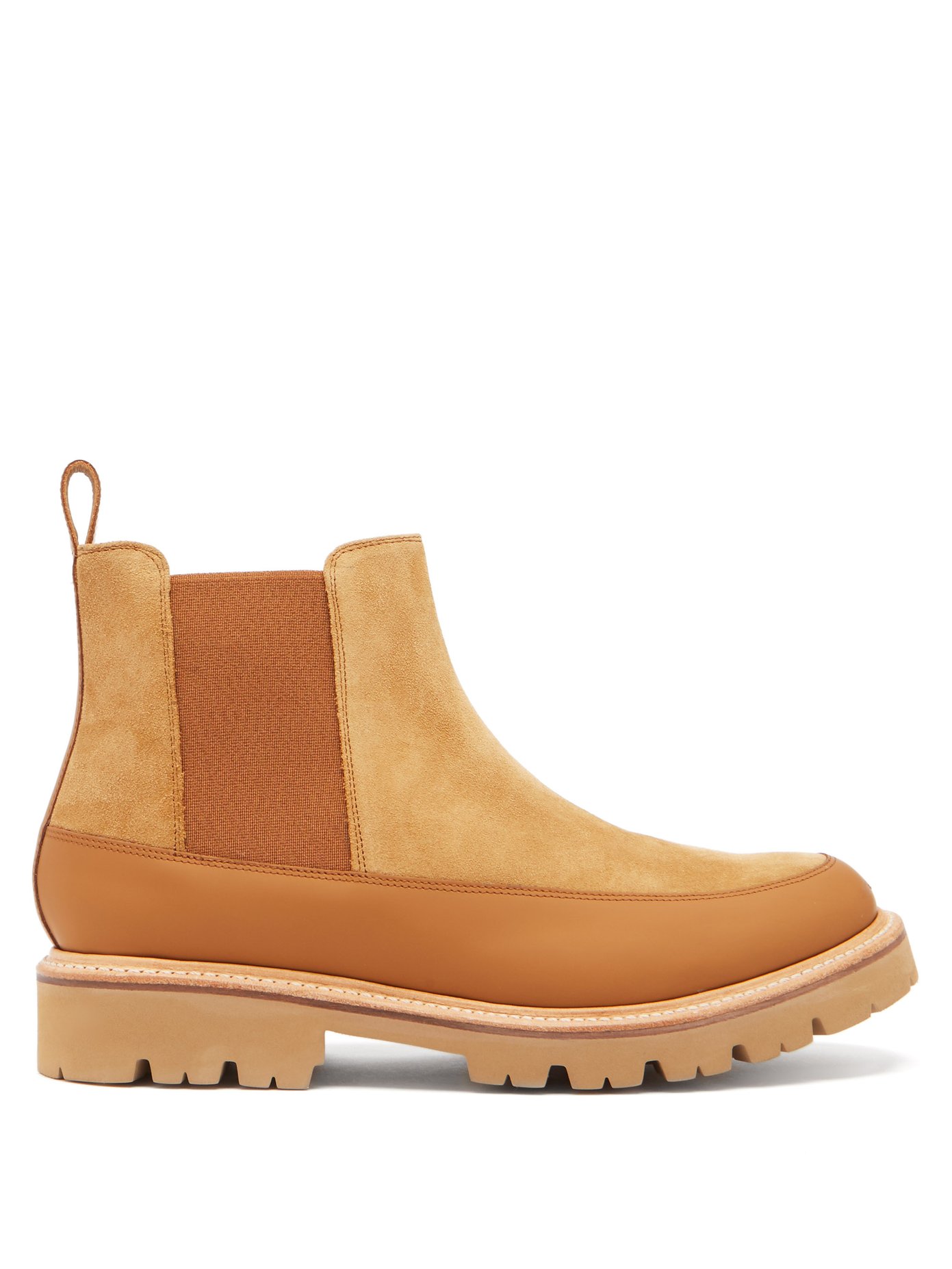 grenson suede chelsea boots