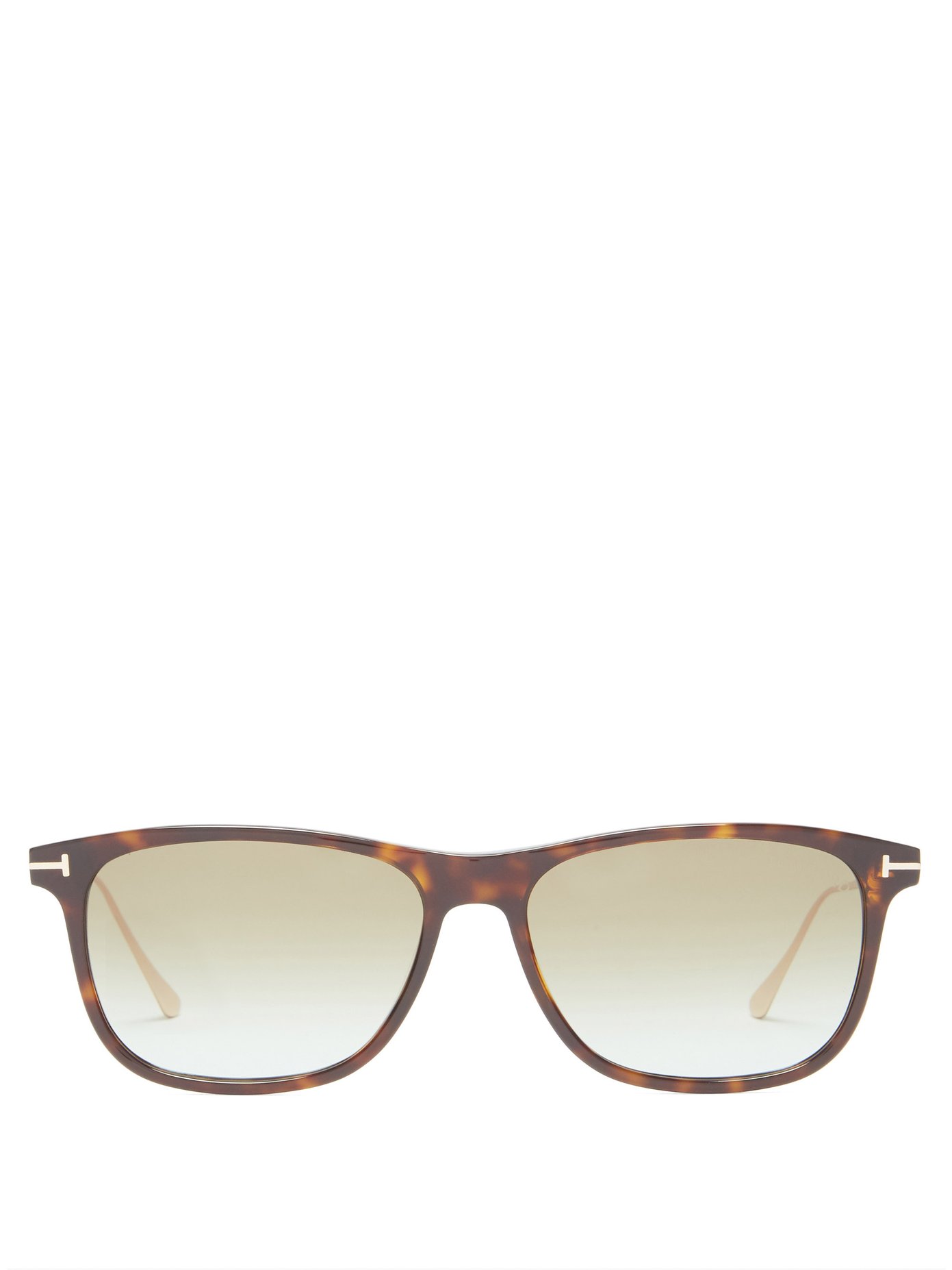 Square Tortoiseshell Acetate Sunglasses Tom Ford Eyewear Matchesfashion Jp