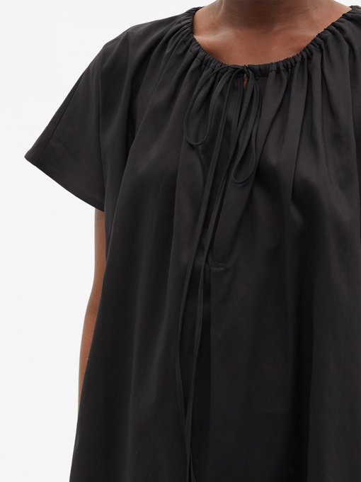 Gathered crepe blouse | Totême | MATCHESFASHION AU