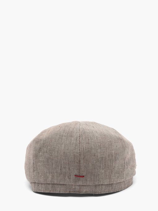 brunello cucinelli flat cap