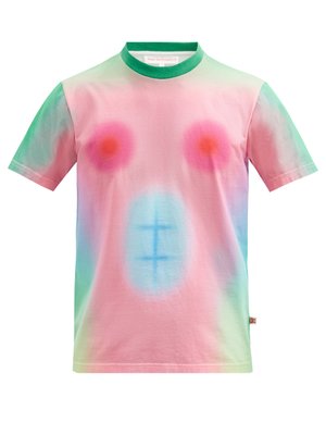 Walter Van Beirendonck Men's Abstract T-Shirt