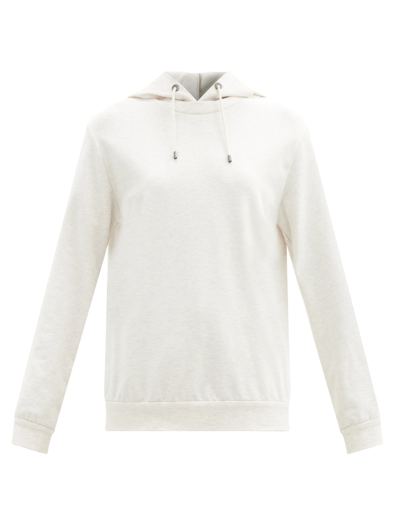 브루넬로 쿠치넬리 후드티 Brunello Cucinelli Grey Cotton-blend hooded sweatshirt