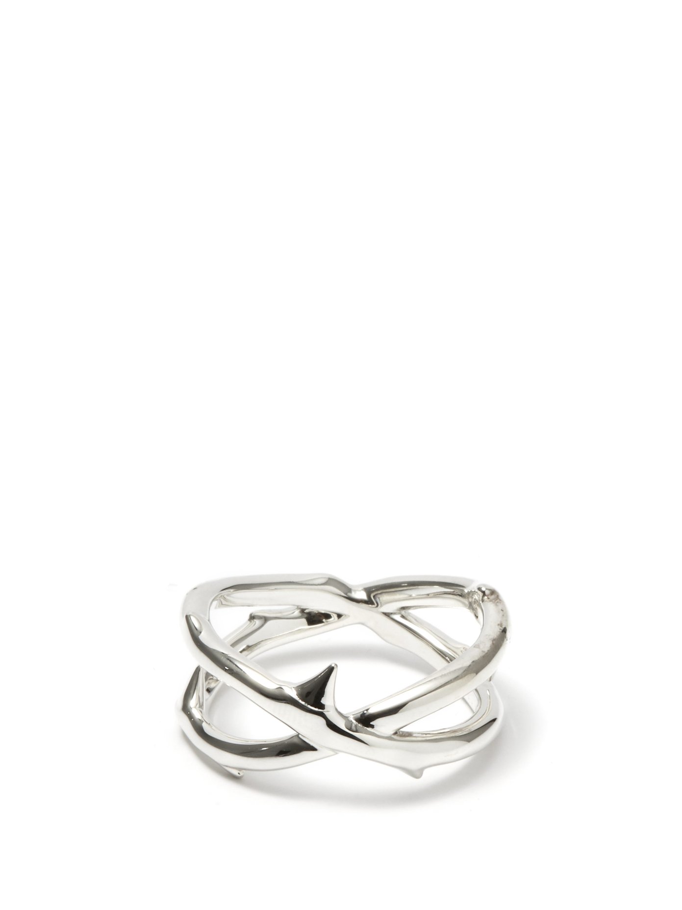 Rose Thorn Ring Sterling Silver