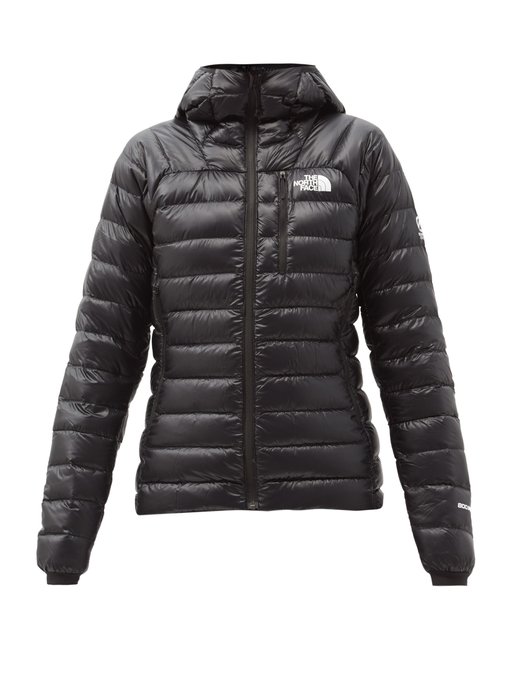 north face black quilted jacket