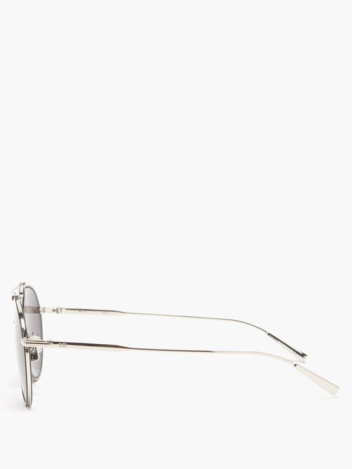 dior metal aviator sunglasses