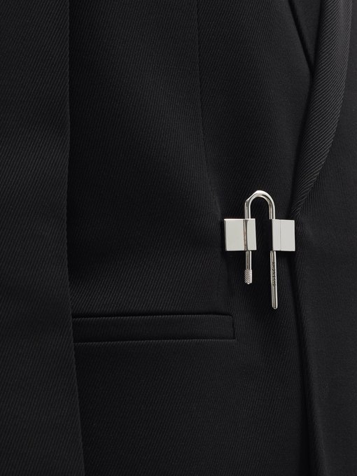 Lock-clasp wool-drill blazer | Givenchy | MATCHESFASHION FR