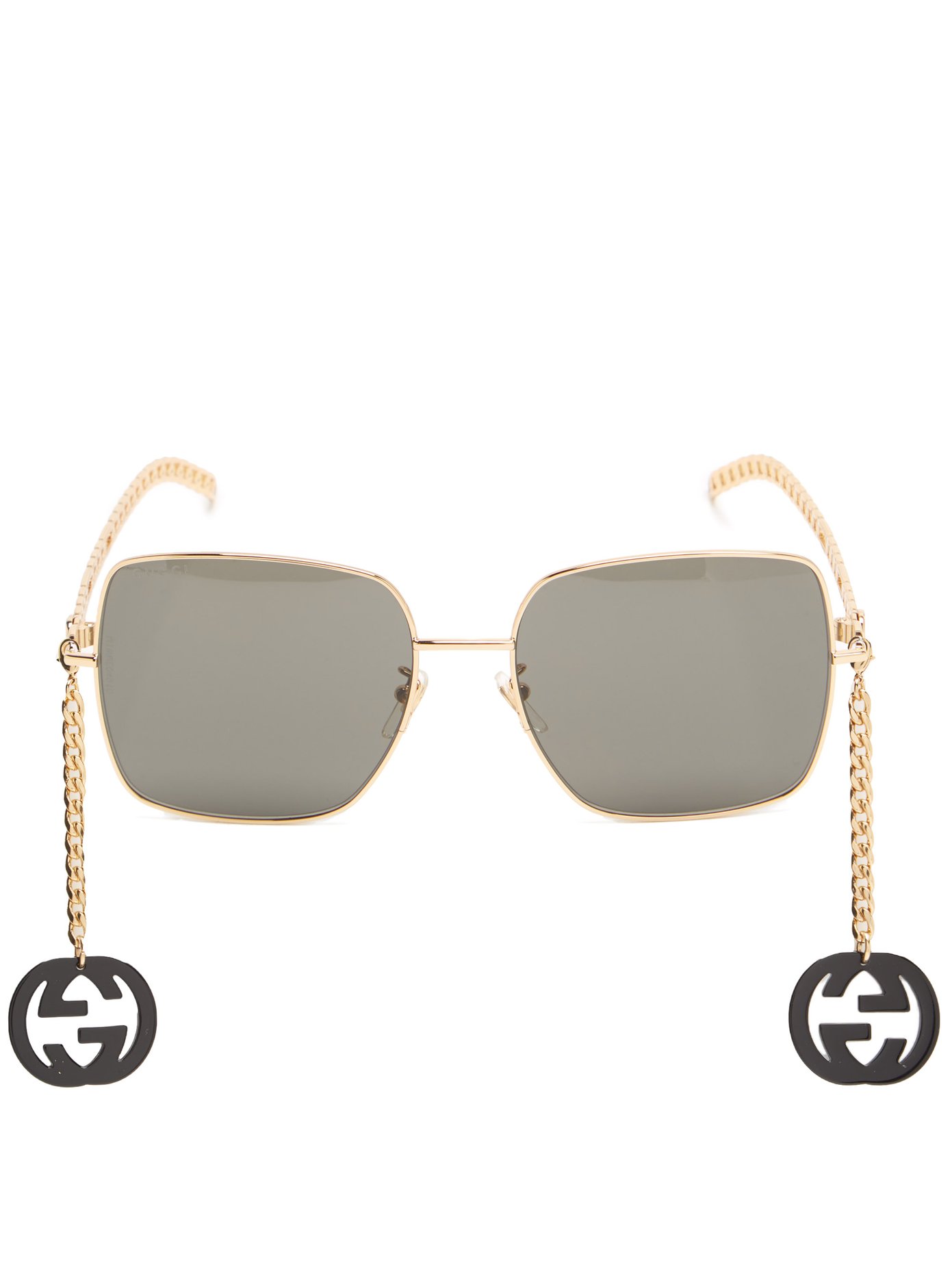 gucci chain sunglasses