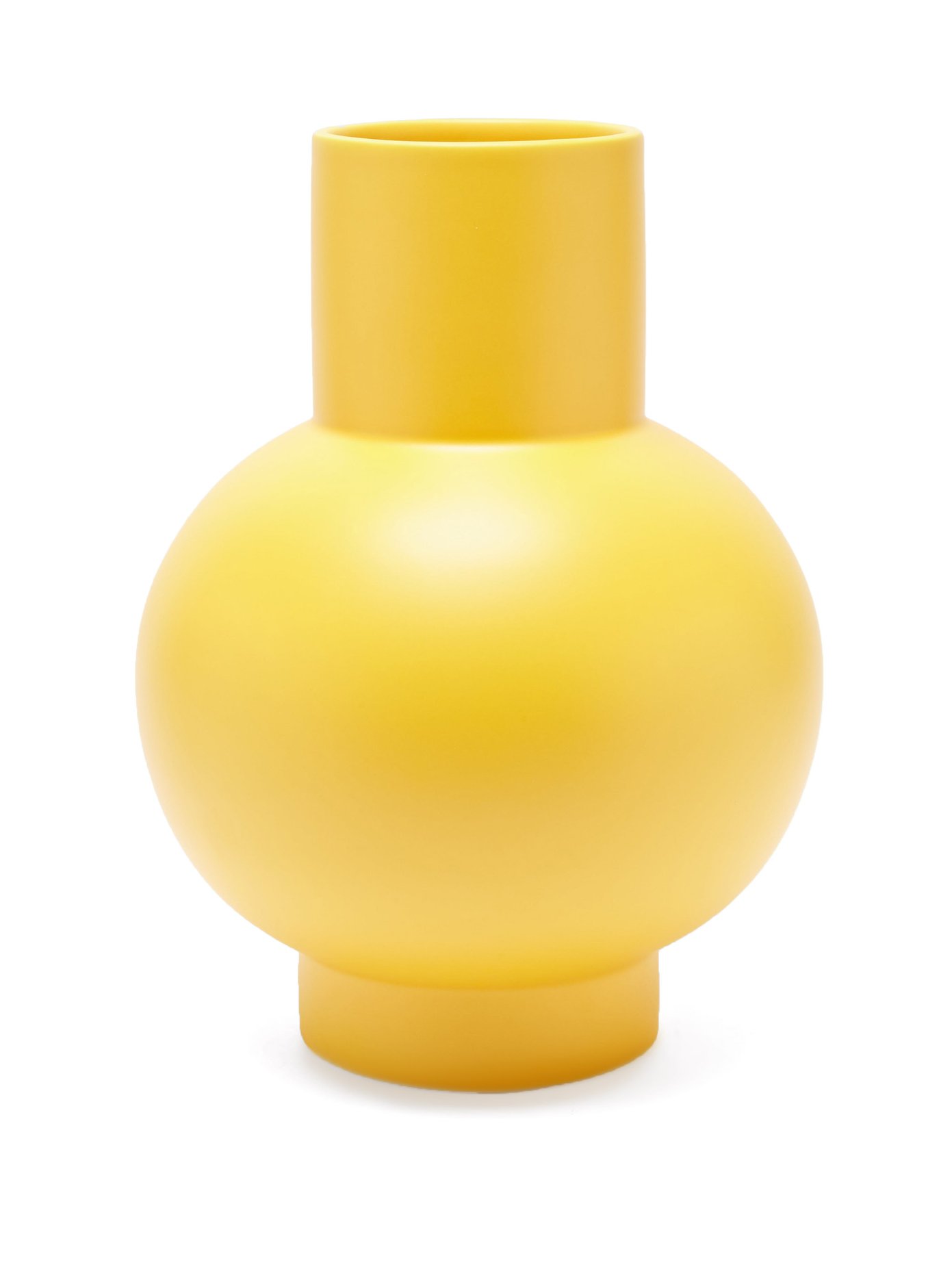 라위 세라믹 화병 (기은세 꽃병, 덴마크 프리미엄 인테리어 브랜드) Raawii Yellow Stroem extra-large ceramic vase