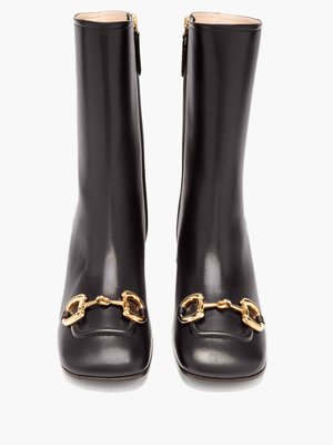 gucci flat boots