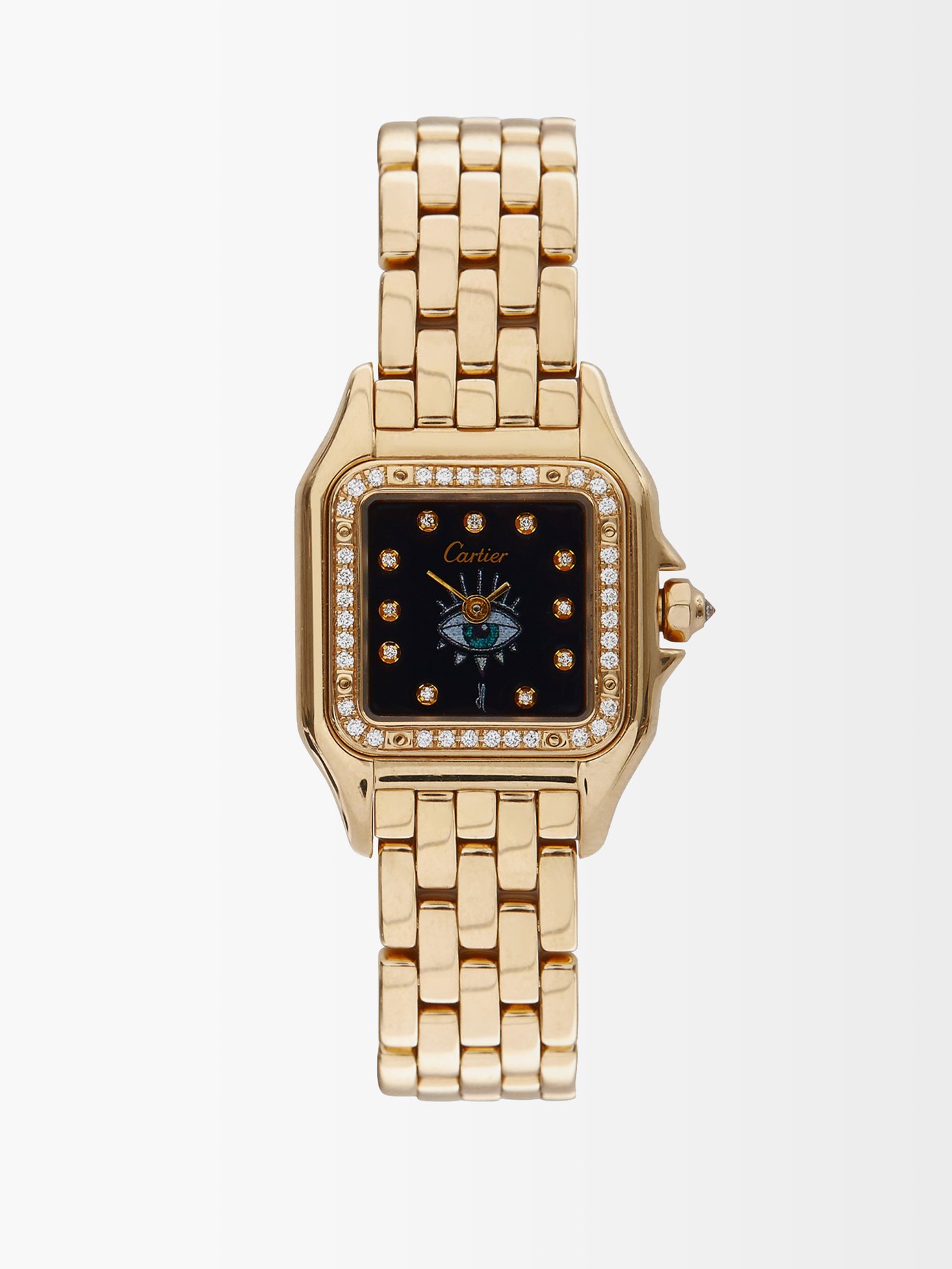 de Cartier diamond \u0026 gold watch 