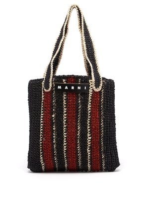 MARNI MARKET HAMMOCK BAG in multicolor crochet