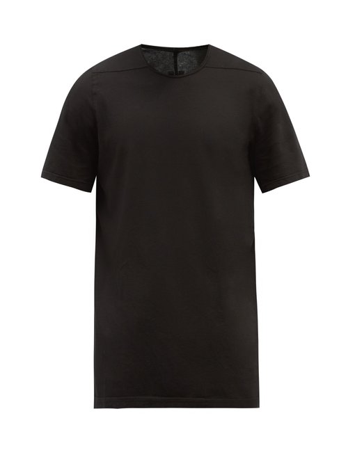 Level longline cotton-jersey T-shirt | Rick Owens DRKSHDW 