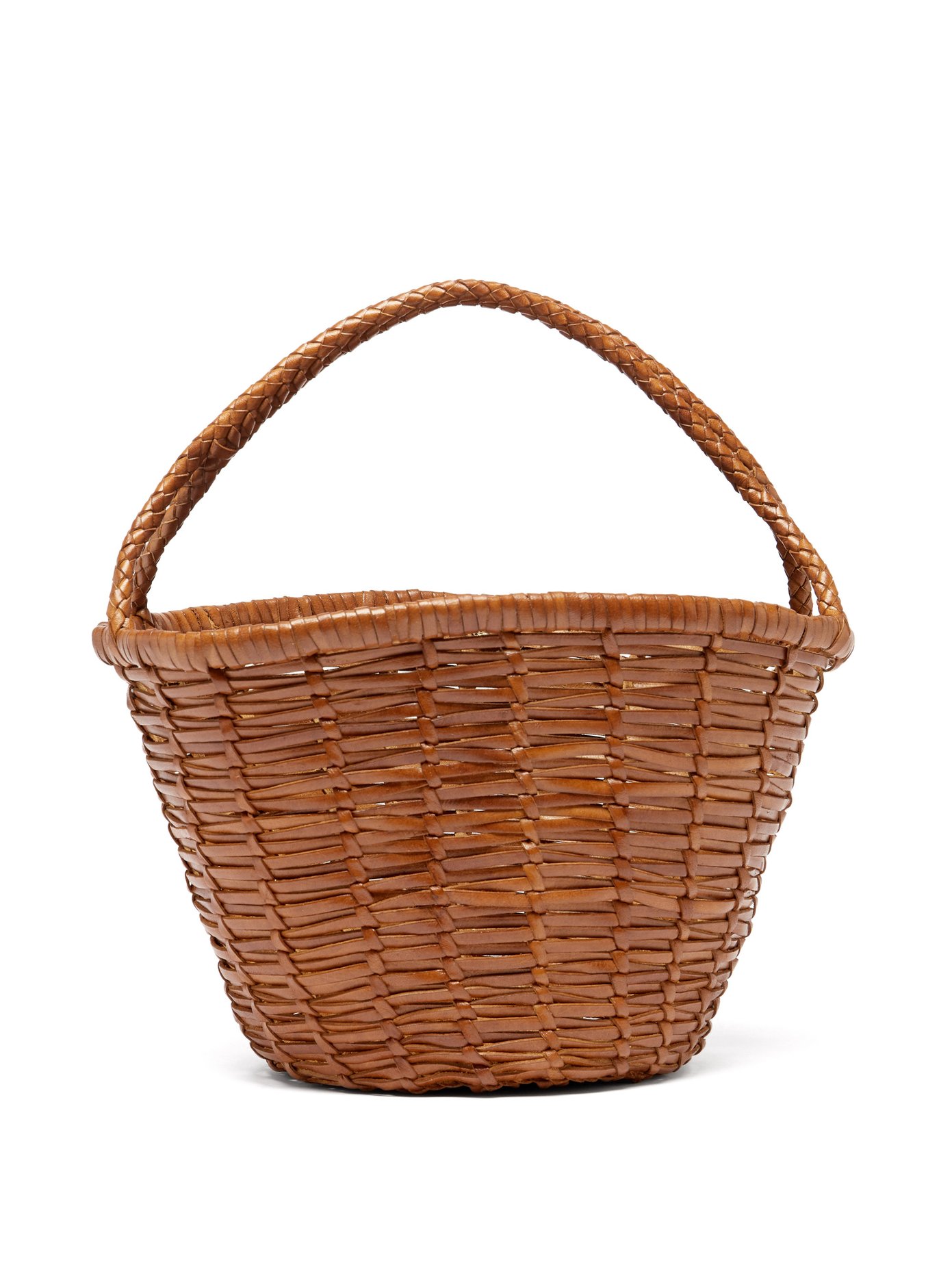 드래곤 디퓨전 바스켓백 Dragon Diffusion Tan Jane Birkin small woven-leather basket bag