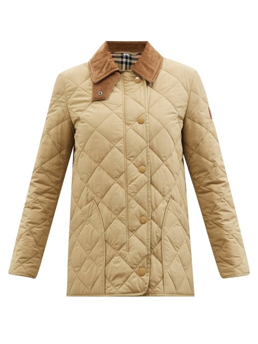 quilted burberry jacket womens