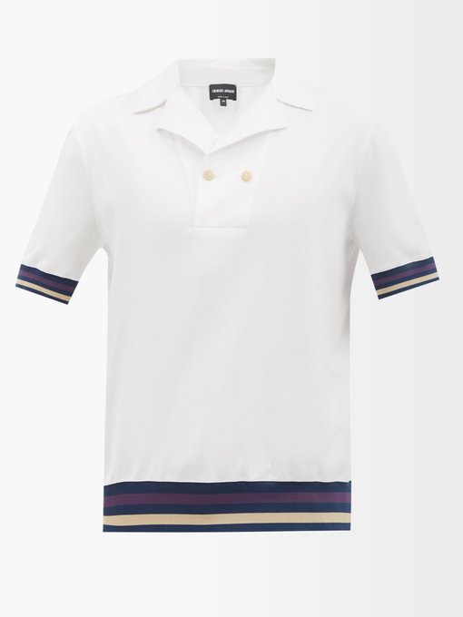 Matchesfashion Homme Vêtements Tops & T-shirts T-shirts Polos Polo en coton éponge Riviera 