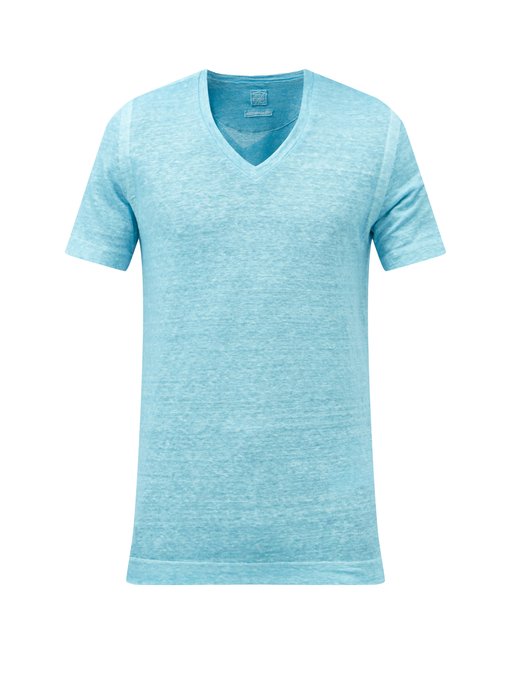 Haut de pyjama en jersey de coton à broderie logo Matchesfashion Homme Vêtements Tops & T-shirts T-shirts Polos 