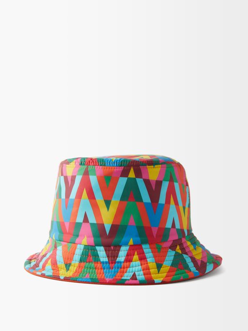 Matchesfashion Femme Accessoires Bonnets & Chapeaux Casquettes Casquette en gabardine de coton à imprimé Marmo 
