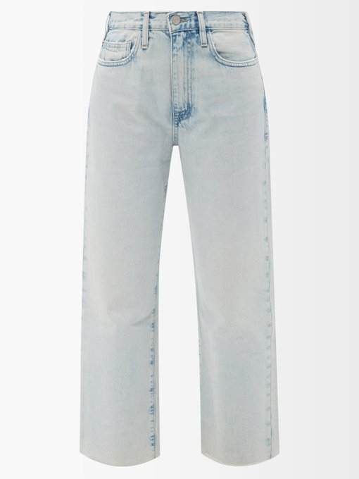 Farfetch Damen Kleidung Hosen & Jeans Jeans Tapered Jeans Miriam cuffed tapered jeans 