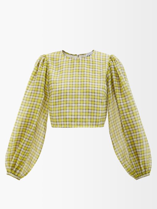 Matchesfashion Damen Kleidung Tops & T-Shirts Tops Spaghettitops Square-neck Cotton-blend Jersey Vest 