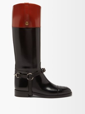 gucci flat boots