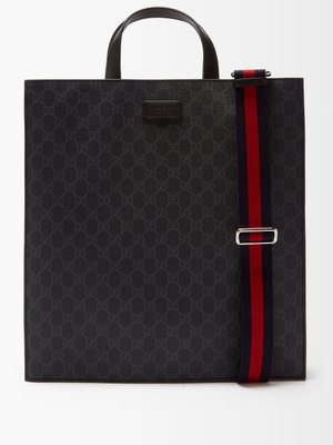 gucci black tote bag